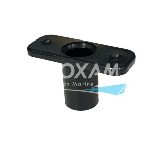 SUPPORT DAME DE NAGE ENCASTRABLE PLASTIQUE NOIR