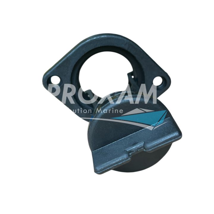 NABLE PLASTIQUE NOIR A VISSER D.38MM