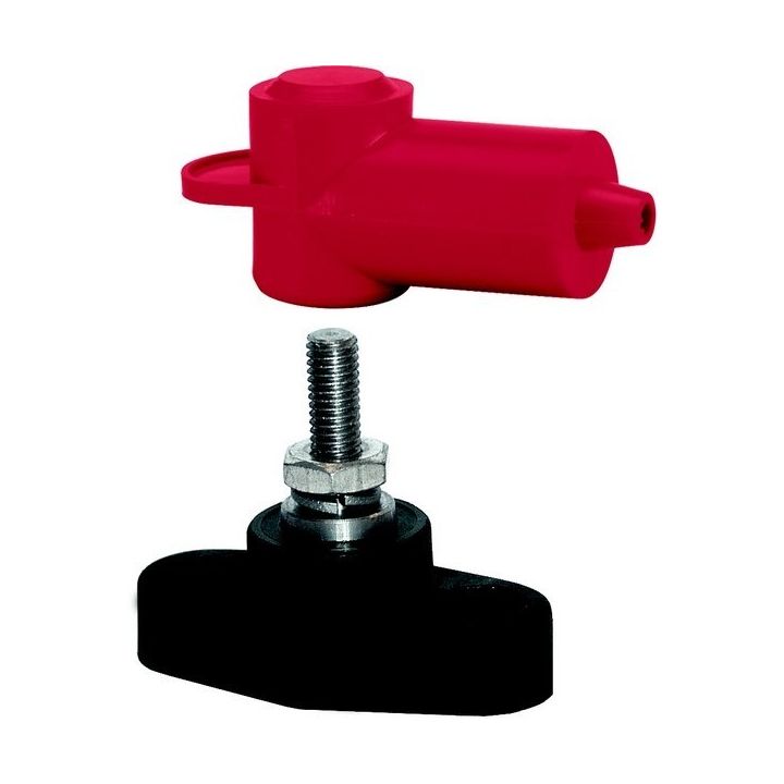 BUS ROND AVEC GOUJON Ø6MM 41x21MM