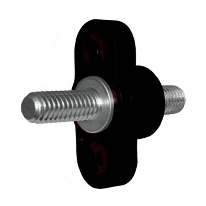 CONNECTEUR PASSE CLOISON NOIR 200A Ø8MM