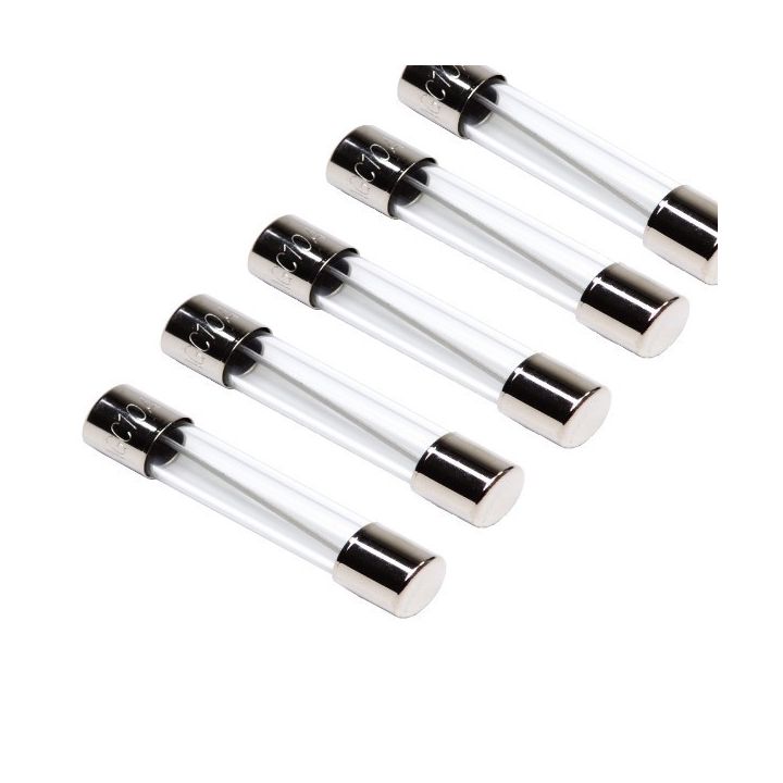 FUSIBLE VERRE 6 x 32MM 0,75A (x5)