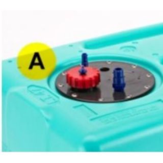 RESERVOIR EAU DOUCE RIGIDE 97L AVEC PLATINE DE REMPLISSAGE