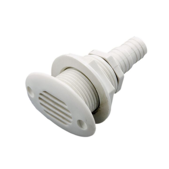 EVENT OVALE PLASTIQUE BLANC DROIT Ø17/19MM