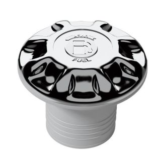 NABLE CARBURANT PLASTIQUE CHROME Ø50MM