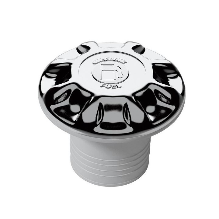 NABLE CARBURANT PLASTIQUE CHROME Ø50MM