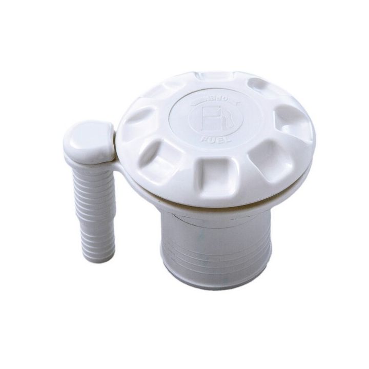 NABLE CARBURANT PLASTIQUE BLANC Ø50MM AVEC EVENT