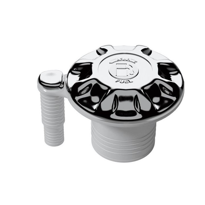 NABLE CARBURANT PLASTIQUE CHROME Ø50MM AVEC EVENT