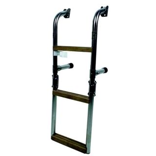 ECHELLE INOX PLIANTE 3 MARCHES