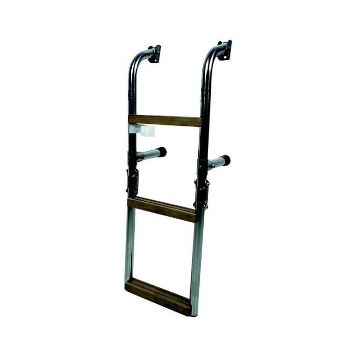 ECHELLE INOX PLIANTE 3 MARCHES