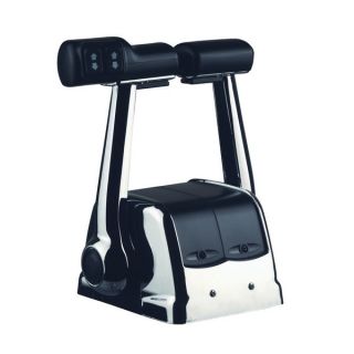 BOITIER PUPITRE BI-LEVIER CHROME