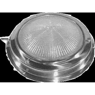 PLAFONNIER INOX Ø140MM 12V