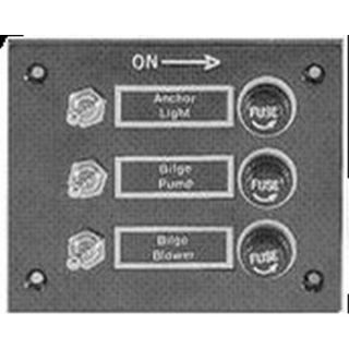 TABLEAU 3 CONTACTEURS + FUSIBLES
