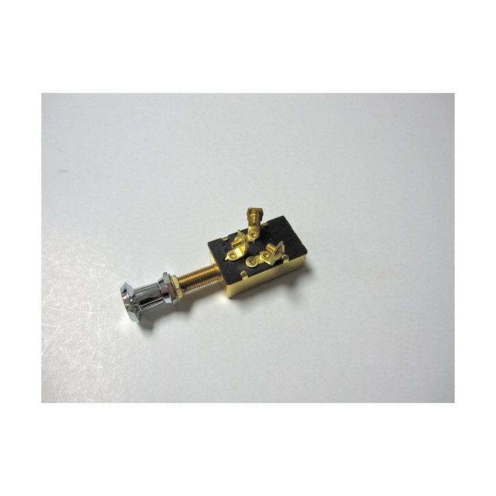 CONTACTEUR TIRETTE LAITON 2 CRANS OFF/ON/ON