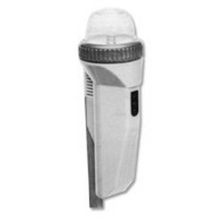 FEU DE SECOURS A PILES BLANC 360° SUR MAT