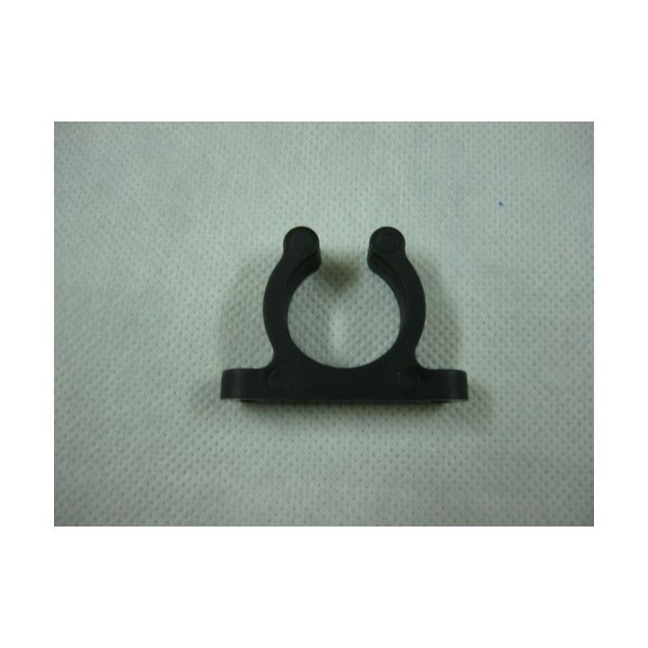 PINCE SUPPORT PLASTIQUE NOIRE Ø25MM (x5)