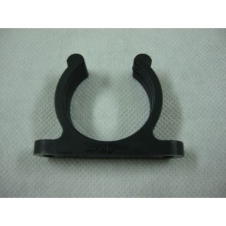 PINCE SUPPORT PLASTIQUE NOIRE Ø40MM (x5)