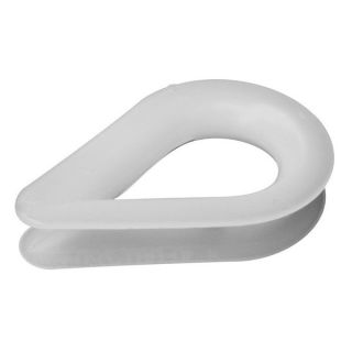 COSSE PLASTIQUE BLANC Ø5MM