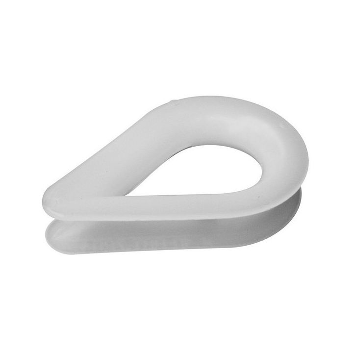 COSSE PLASTIQUE BLANC Ø5MM