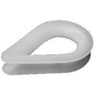 COSSE PLASTIQUE BLANC Ø10MM