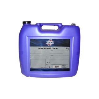 HUILE MOTEUR 15W40 FUCHS TITAN MARINE MINERALE 20L