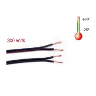 CABLE ELECTRIQUE MEPLAT HAUT PARLEUR 2x0.5MM² 25M