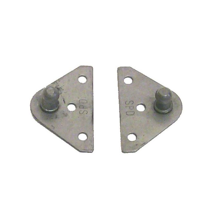 SUPPORT VERIN PLAT INOX L.57MM