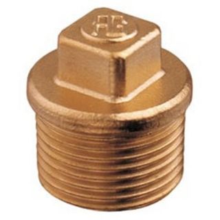 BOUCHON MALE LAITON 1/2"