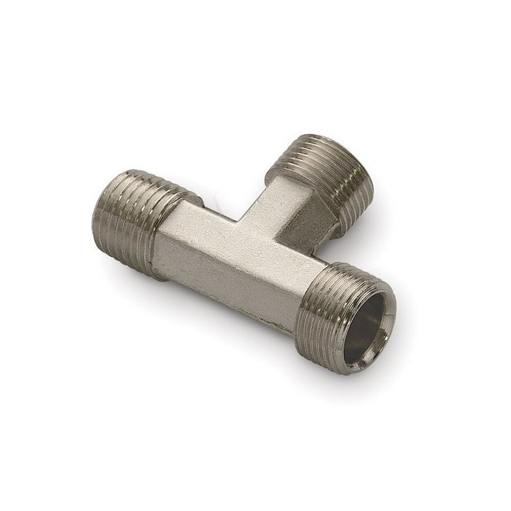 T 1/4 NPT x 3/8 x 3/8 ENTREES FLEX. LATERALE ET VERTICALE (x3)