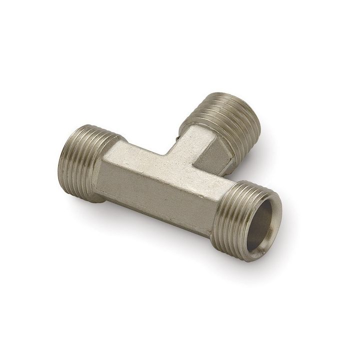 T 1/4 NPT x 3/8 x 3/8 ENTREES FLEXIBLES LATERALES (x3)