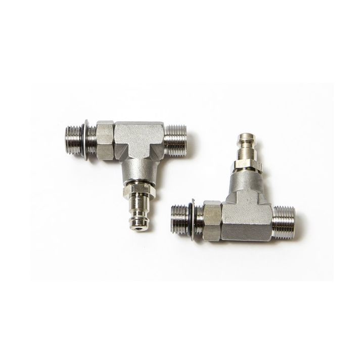 T PURGEUR ORB x 3/8 ENTREE FLEXIBLE HAUTE (x2)