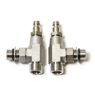 T PURGEUR ORB x 3/8 ENTREE FLEXIBLE LATERALE (x2)