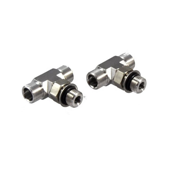 T ORB x 3/8 x 3/8 ENTREES FLEXIBLES LATERALES (x2)