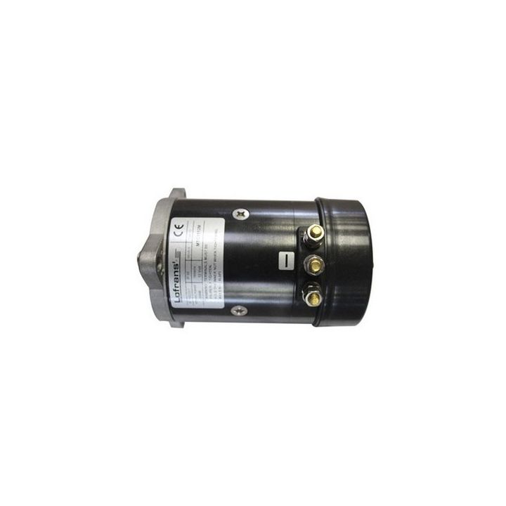 MOTEUR DE GUINDEAU 12V 1500W ø114 3 BORNES BRIDE TRIANGULAIRE