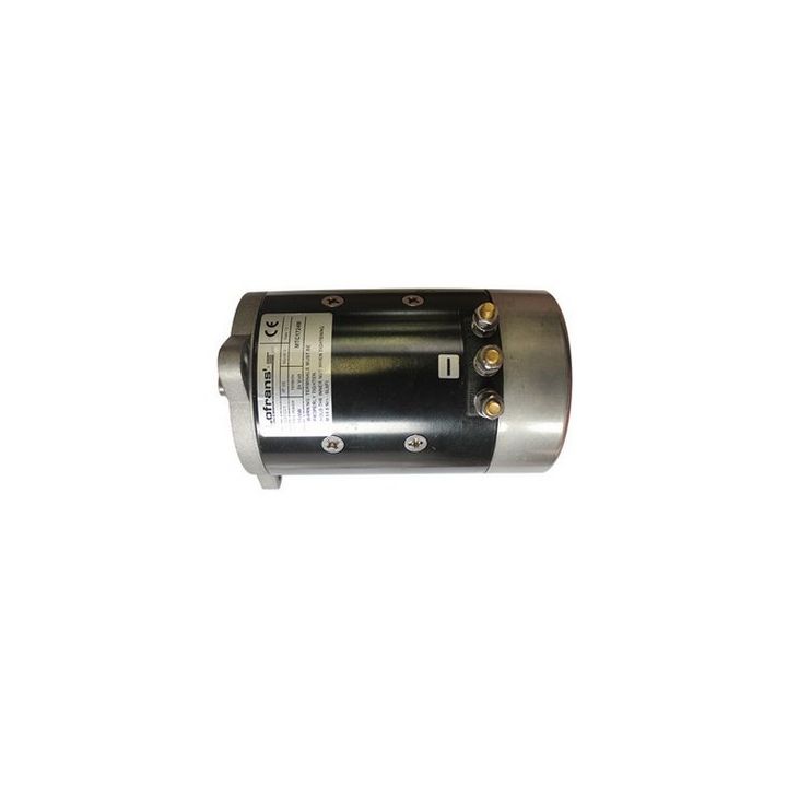 MOTEUR DE GUINDEAU 24V 1700W ø127 3 BORNES BRIDE TRIANGULAIRE