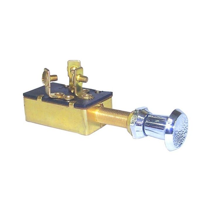 CONTACTEUR TIRETTE LAITON 2 CRANS OFF/ON/ON (BLISTER)