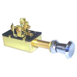 CONTACTEUR TIRETTE LAITON 3 CRANS OFF/ON/ON/ON