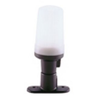 FEU SUR SOCLE BLANC 360°