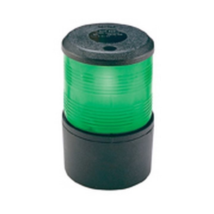 FEU DE NAVIGATION SUR BASE, NOIR, VERT 360°