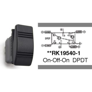 CONTACTEUR ON/OFF/ON AVEC ECLAIRAGE