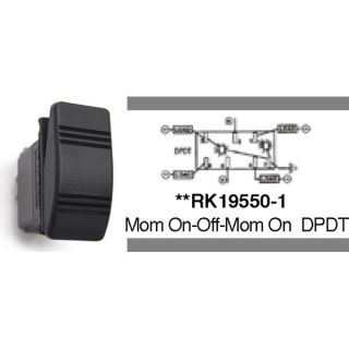 CONTACTEUR MOM/OFF/MOM AVEC ECLAIRAGE