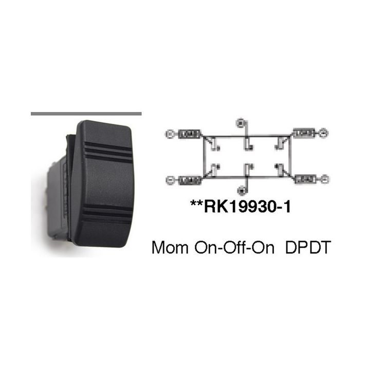 CONTACTEUR ON/OFF/MOM