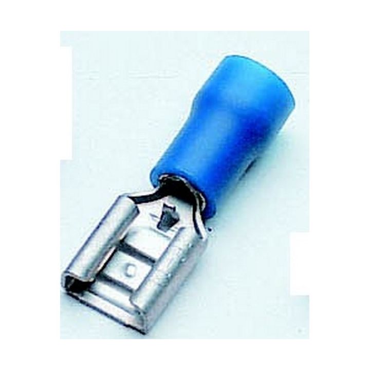 CLIPS PRE-ISOLE BLEU L 6,3 (BOITE DE 100)