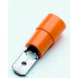 LANGUETTE PRE-ISOLEE JAUNE L 6,3 (BOITE DE 50)