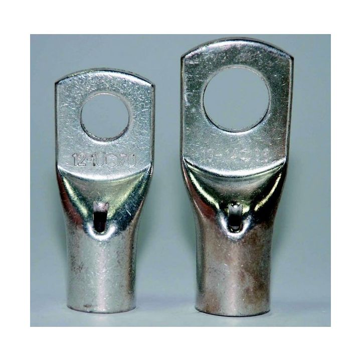 COSSE TUBULAIRE DROITE A SERTIR TROU DE 8,5 FIL 70MM² (SACHET DE 10)