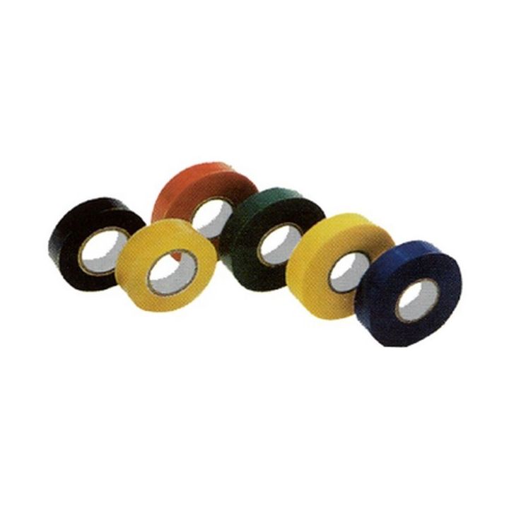 ADHESIF PVC 15MM x 10M (ASSORTIMENT DE 10 ROULEAUX)