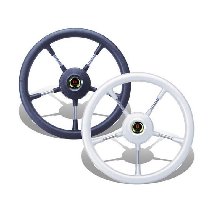 VOLANT LEADER TANEGUM BLANC Ø330MM