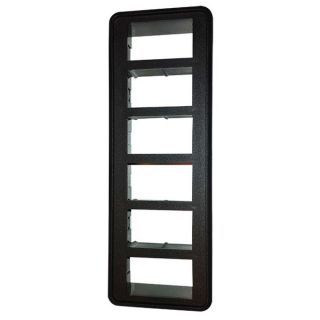 TABLEAU 6 CONTACTEURS NOIR