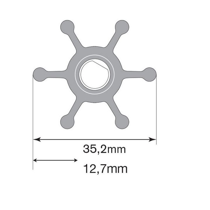 TURBINE NITRILE F2P10-19