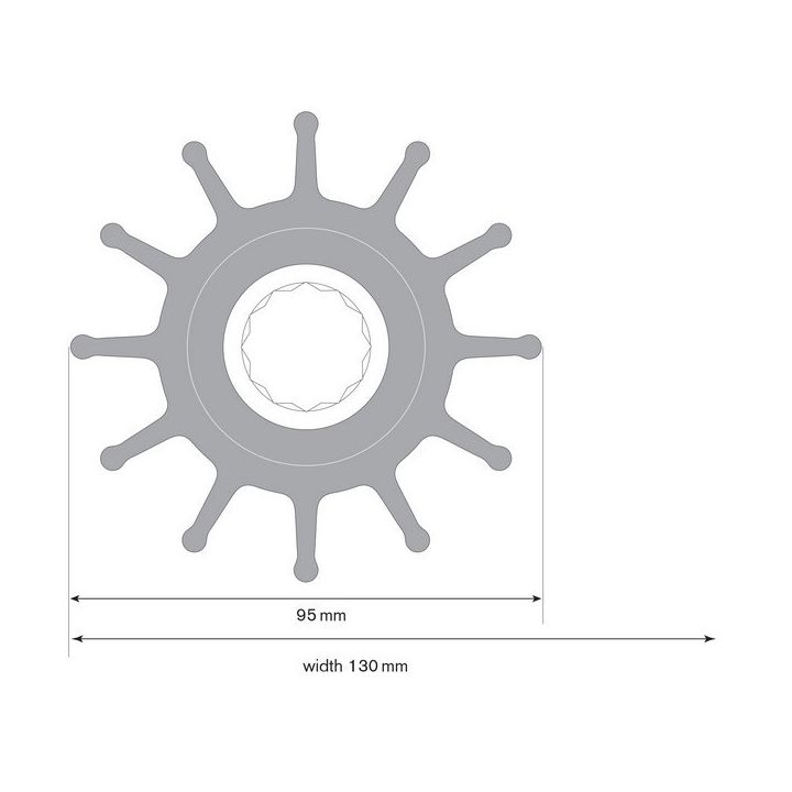 TURBINE NEOPRENE F95B-9