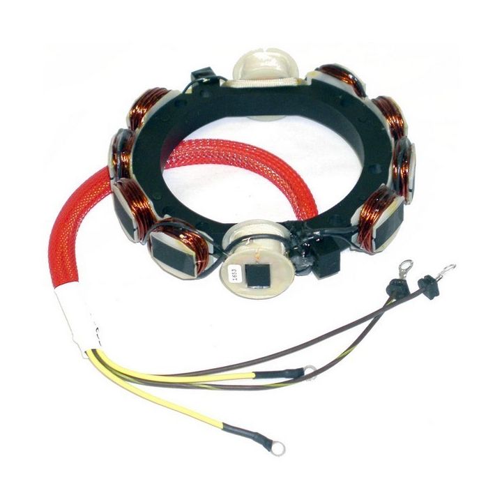 JOHNSON/EVINRUDE STATOR - 4 CYL. (12 AMP)